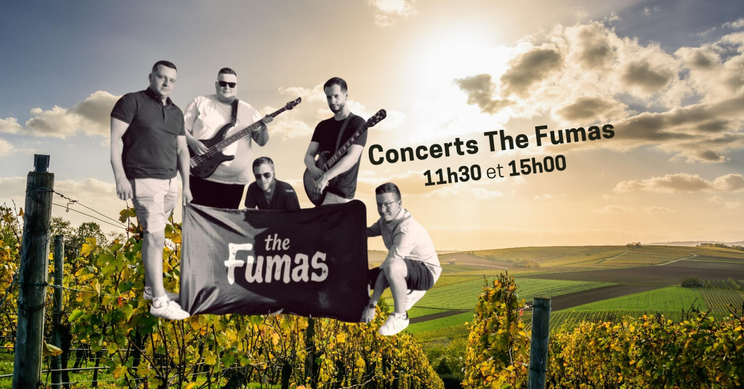Concerts “The Fumas” à la Cave Jean-Daniel Coeytaux