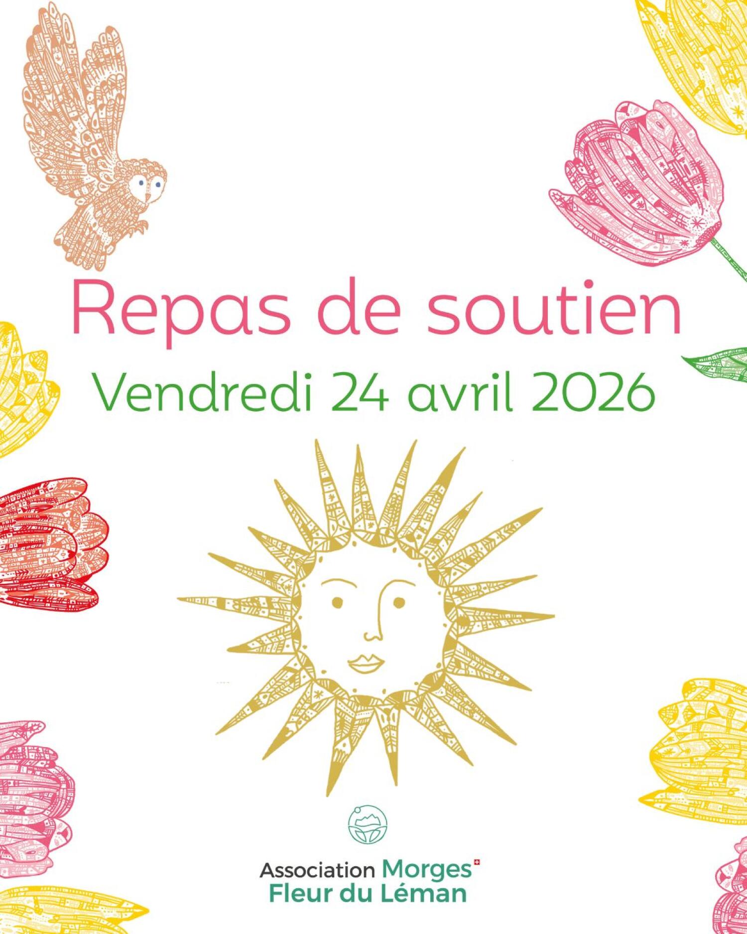 Repas de soutien Fête de la Tulipe 2026