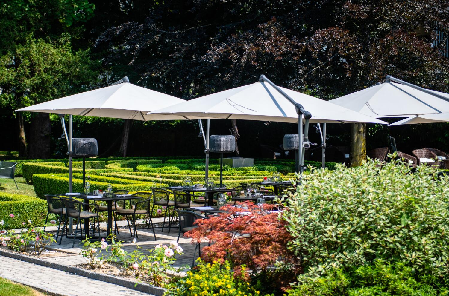 La table des écrivains du Petit Manoir