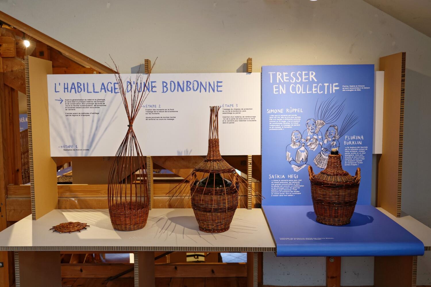 Exposition Vannerie à l’Arboretum