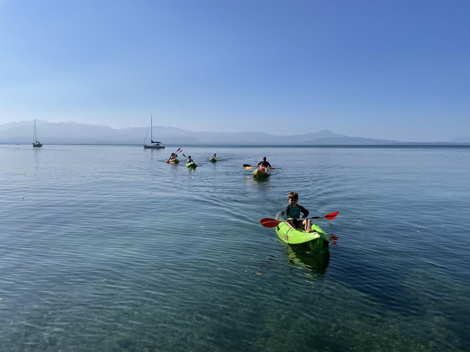 Excursion en kayak – un itinéraire spectaculaire